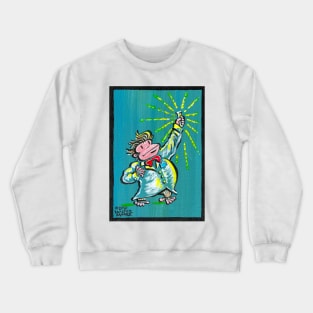 Ape Scientist Makes Breakthrough 014 Crewneck Sweatshirt